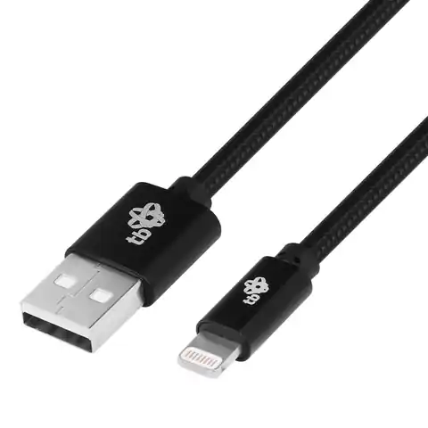 ⁨Lightning - USB Cable 1.5m black MFi⁩ at Wasserman.eu