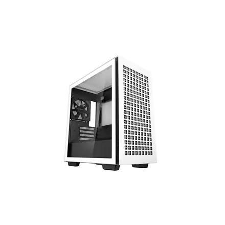 ⁨Deepcool | CH370 | Side window | White | Micro ATX | Power supply included No | ATX PS2⁩ w sklepie Wasserman.eu