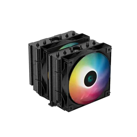 ⁨Deepcool CPU Cooler AG620 BK ARGB Black, Intel, AMD⁩ at Wasserman.eu