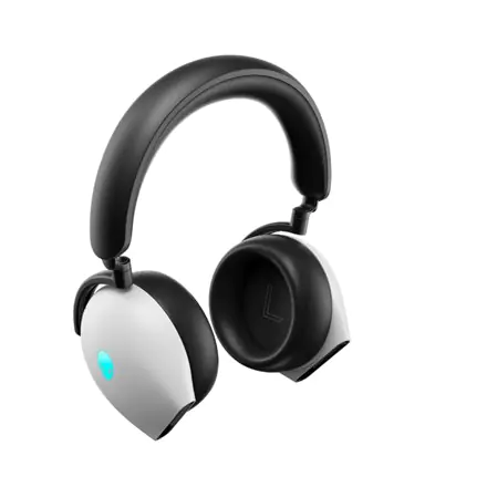 ⁨Dell Gaming Headset AW920H Alienware Tri-Mode Built-in microphone, Lunar Light, Wireless, On-Ear, Noice canceling⁩ at Wasserman.eu