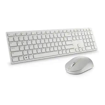 ⁨Dell | Keyboard and Mouse | KM5221W Pro | Keyboard and Mouse Set | Wireless | Mouse included | RU | m | White | 2.4 GHz | g⁩ w sklepie Wasserman.eu