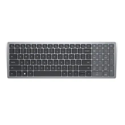 ⁨Dell Keyboard KB740 Wireless, RU, 2.4 GHz, Bluetooth 5.0, Titan Gray⁩ at Wasserman.eu