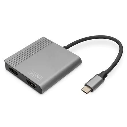 ⁨Digitus USB-C - 2x HDMI Adapter DA-70828⁩ at Wasserman.eu