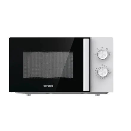 ⁨Gorenje Microwave Oven MO20E1WH Free standing, 20 L, 800 W, Grill, White⁩ at Wasserman.eu