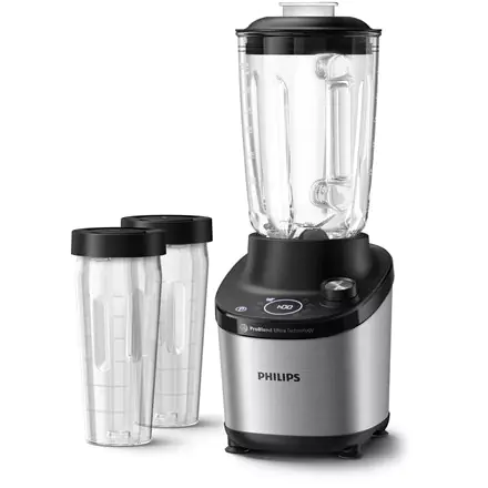 ⁨Philips | High Speed Blender | HR3760/10 7000 Series | Tabletop | 1500 W | Jar material Glass | Jar capacity 2 L | Ice crushing⁩ w sklepie Wasserman.eu