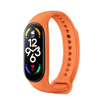 ⁨Xiaomi | Wrist strap | Designed For Xiaomi Smart Band 7 ¦ Xiaomi Mi Band 7, Smart Band 7 | Orange⁩ w sklepie Wasserman.eu