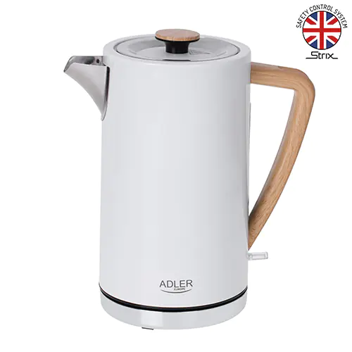 ⁨AD 1347 White Metal kettle 1,7 L strix⁩ at Wasserman.eu