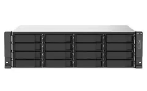 ⁨QNAP TS-1673AU-RP-16G NAS/storage server Rack (3U) Ethernet LAN Black, Grey V1500B⁩ at Wasserman.eu
