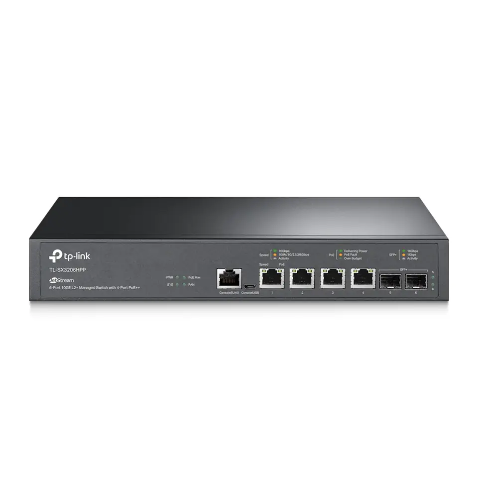 Przełącznik SX3206HPP 6x10GE (4xPoE++) w sklepie Wasserman.eu