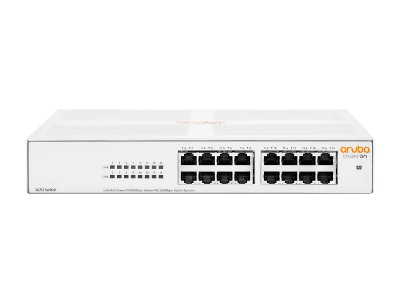 ⁨16P HP Enterprise Aruba Instant ON 1430 16G Switch RM⁩ at Wasserman.eu