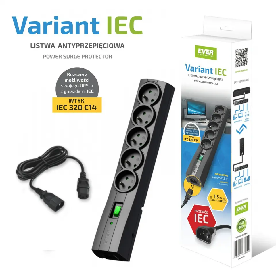 LISTWA EVER VARIANT IEC 1.5m at Wasserman.eu