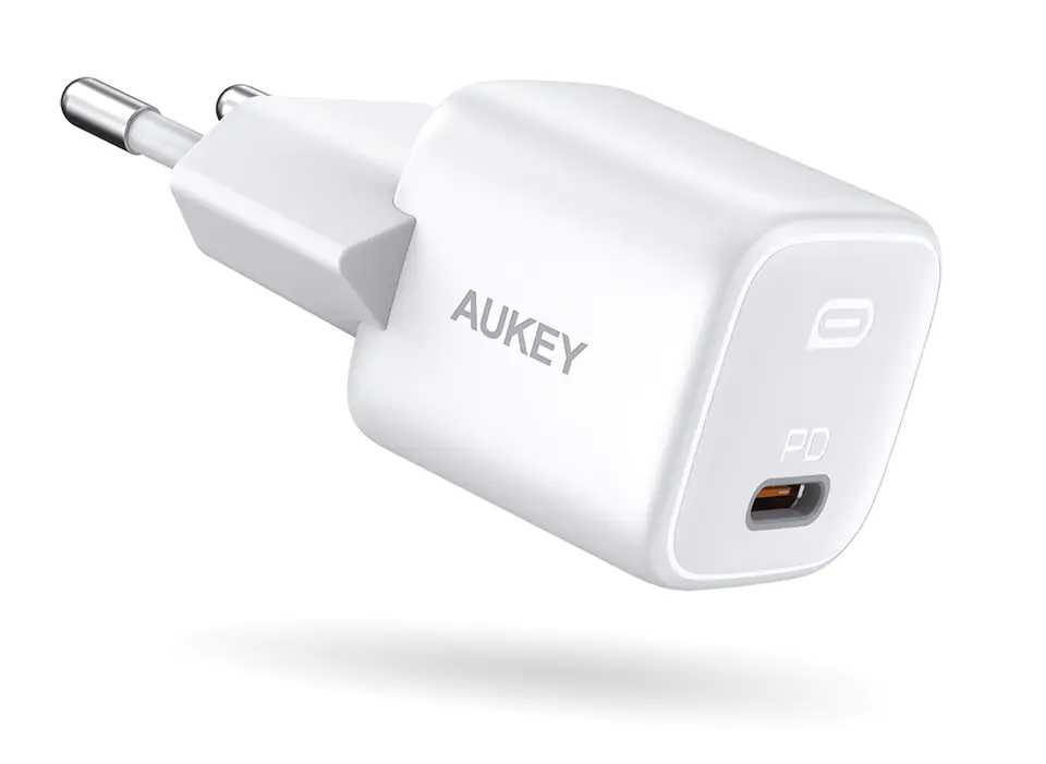 ⁨AUKEY PA-B1 White Omnia Mini Wall Charger 1xUSB⁩ at Wasserman.eu