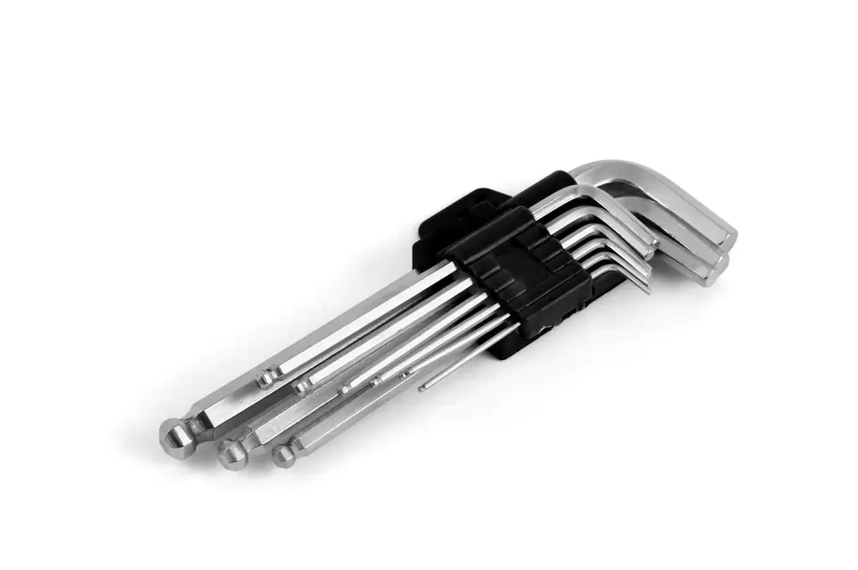 01041 Klucze imbus krótkie 125mm 9 sztuk w sklepie Wasserman.eu