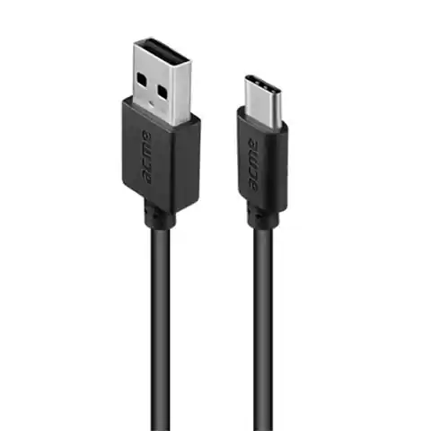 ⁨Cable USB Type-C (M)-USB Type A(M) CB1041 1m black⁩ at Wasserman.eu