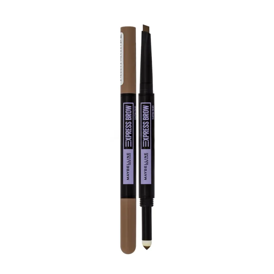 ⁨Maybelline Dark Blonde Satin Duo Express Brow Kredka do brwi 0,71g (W)⁩ w sklepie Wasserman.eu