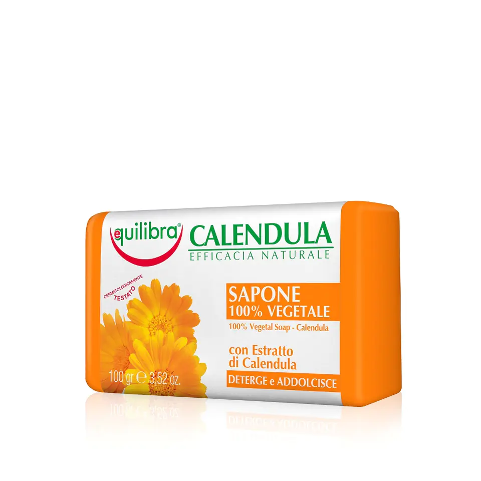 ⁨Equilibra Marigold Soap 100g⁩ at Wasserman.eu