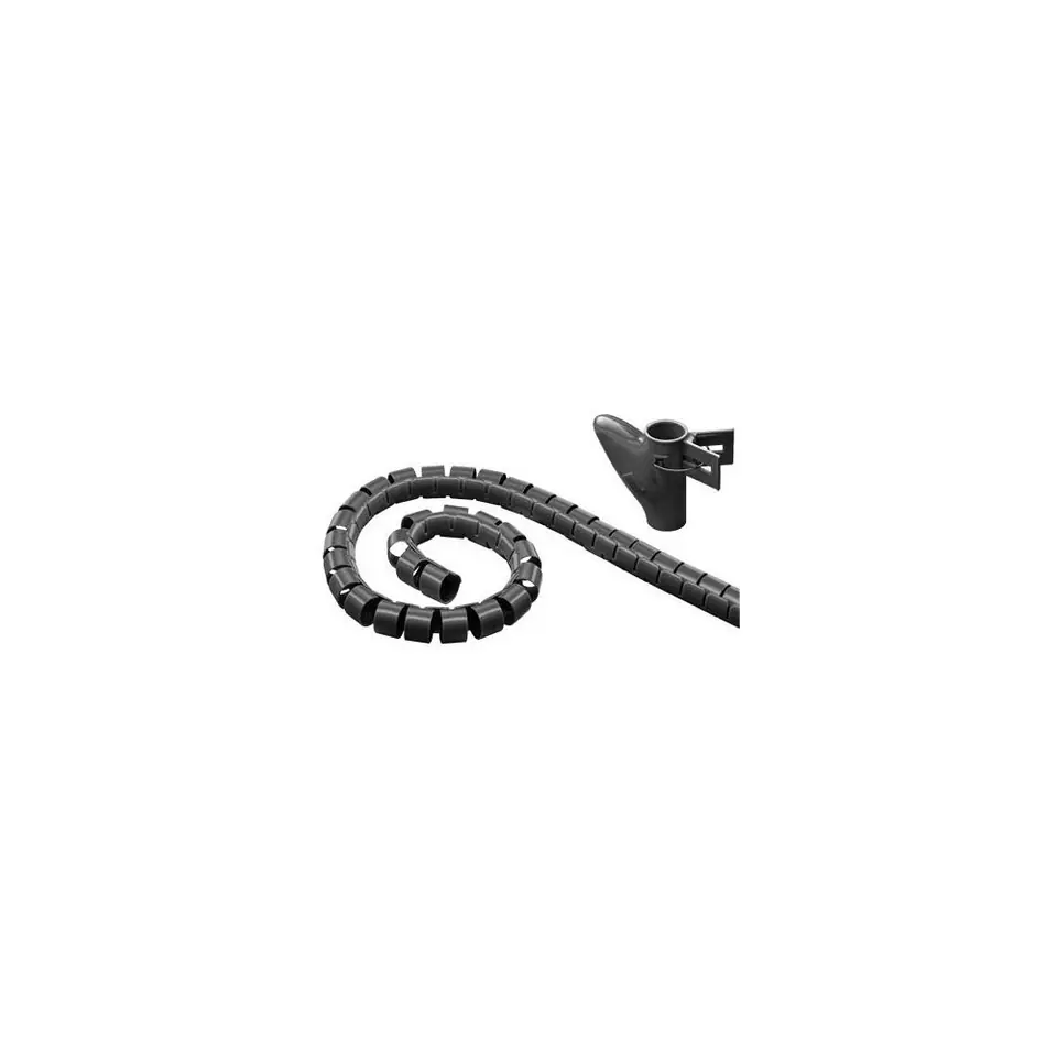 Flexible cable cover 2, 5m 25mm diameter, black at Wasserman.eu