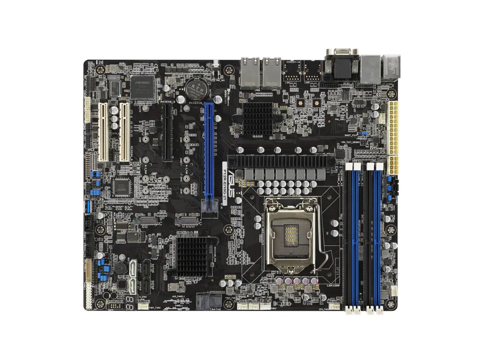 ⁨ASUS P12R-E/10G-2T Intel C256 LGA 1200 (Socket H5) ATX⁩ at Wasserman.eu