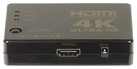 ⁨PRZEŁĄCZNIK HDMI-SW-3/1-IR-4K⁩ w sklepie Wasserman.eu