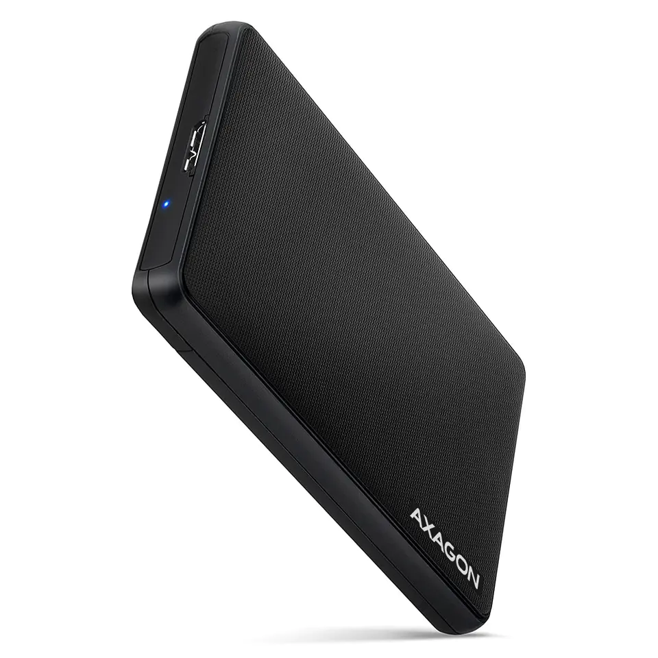 ⁨Obudowa zewnętrzna, plastikowa, bezśrubowa EE25-SL, USB-C 3.2 GEN 1 SATA 6G 2.5cali, czarna⁩ w sklepie Wasserman.eu
