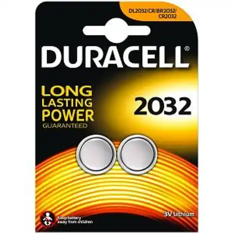 ⁨Duracell 2032 Einwegbatterie CR2032 Lithium⁩ im Wasserman.eu