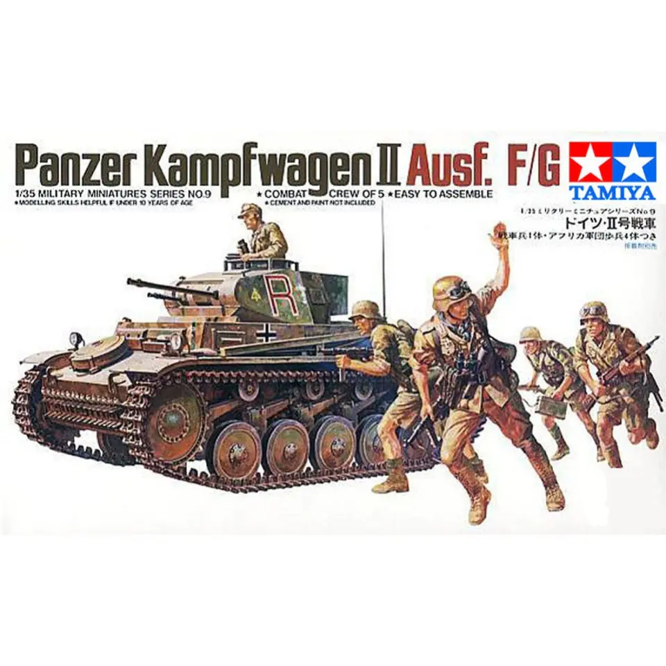 German Pzkpfw II Kit at Wasserman.eu