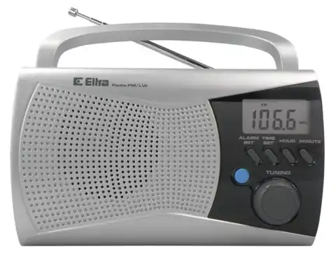 ⁨ELTRA Radio KINGA 2 Silver⁩ at Wasserman.eu