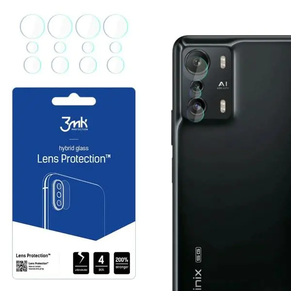 ⁨3MK Lens Protect Infinix Zero Ultra 5G Camera Lens Protection 4pcs⁩ at Wasserman.eu