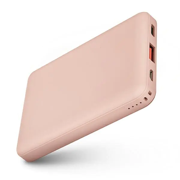 ⁨UNIQ Powerbank Fuele mini 8000mAh USB-C 18W PD Fast charge różowy/pink⁩ w sklepie Wasserman.eu