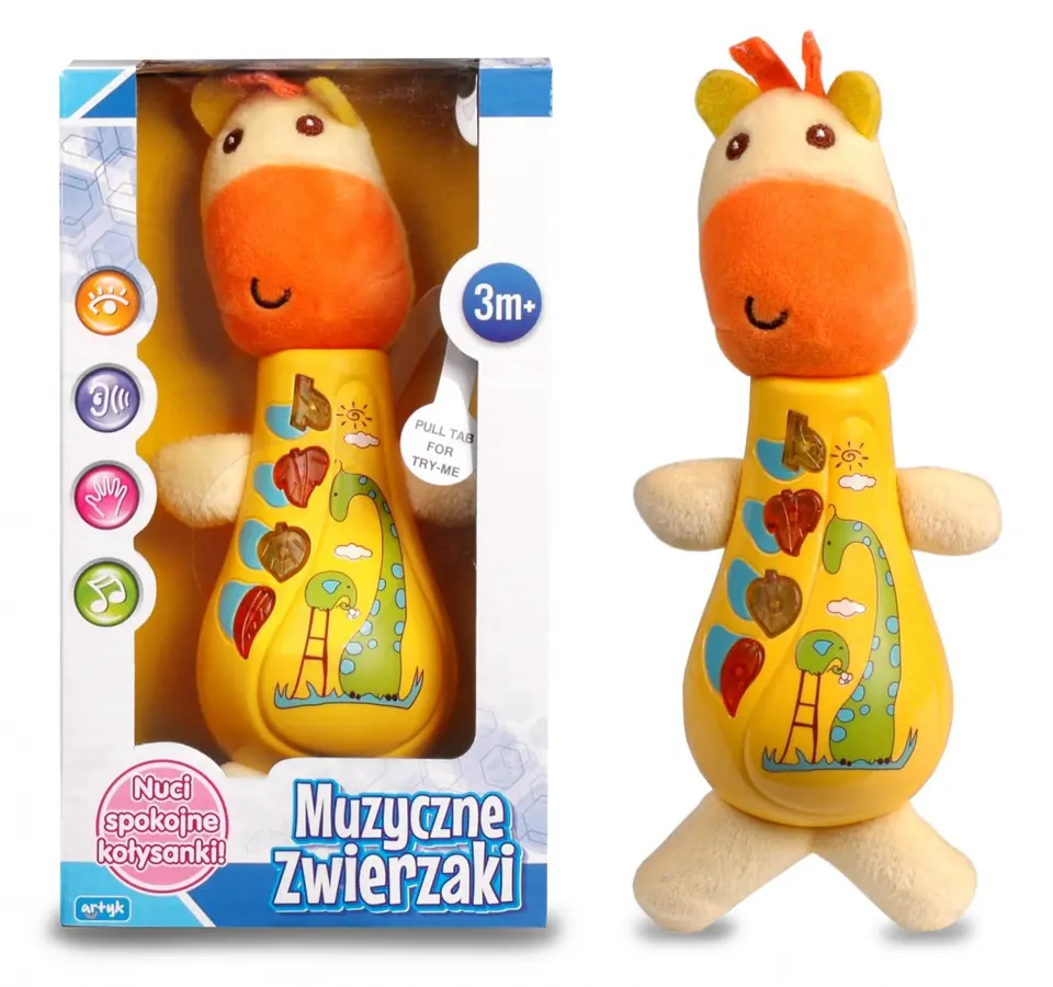 Musical toy - Giraffe E-EDU at Wasserman.eu
