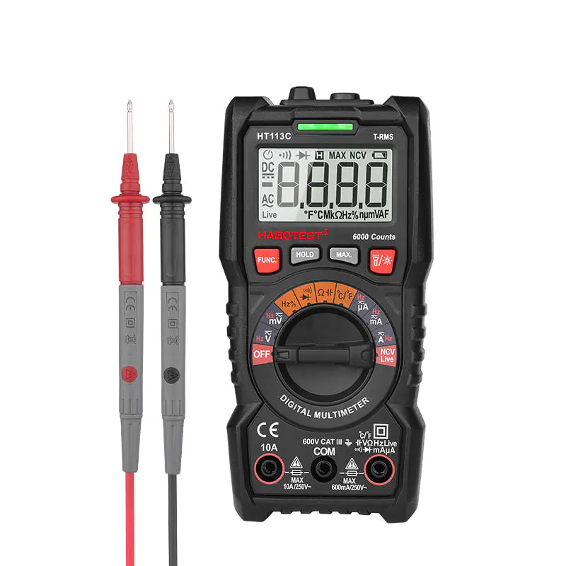 Habotest HT113C digitales Universalmultimeter im Wasserman.eu