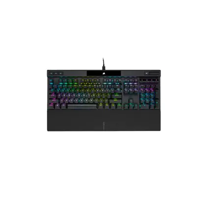 ⁨Klawiatura przewodowa K70 RGB Pro Black PBT Keycaps⁩ w sklepie Wasserman.eu