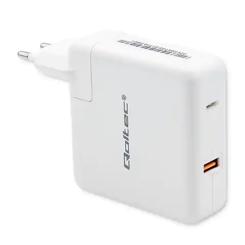 ⁨Power charger GaN FAST 108W, USB C, white⁩ at Wasserman.eu