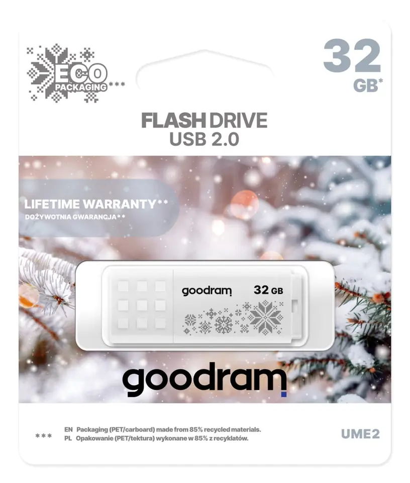 ⁨Pendrive UME2 32GB USB 2.0 Winter⁩ at Wasserman.eu