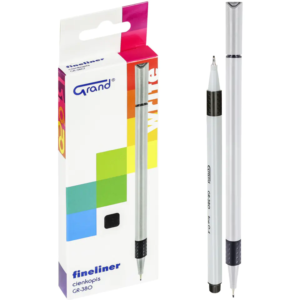 ⁨Fine liner GR-380 black 160-2303 GRAND⁩ at Wasserman.eu