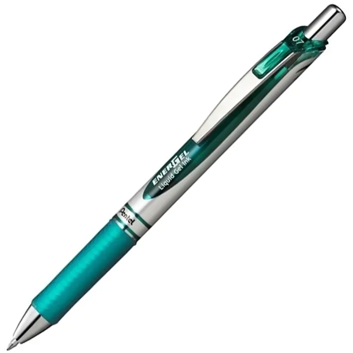 ⁨Ball pen ENERGEL 0,7 BL77-S3X-turquoise PENTEL⁩ at Wasserman.eu