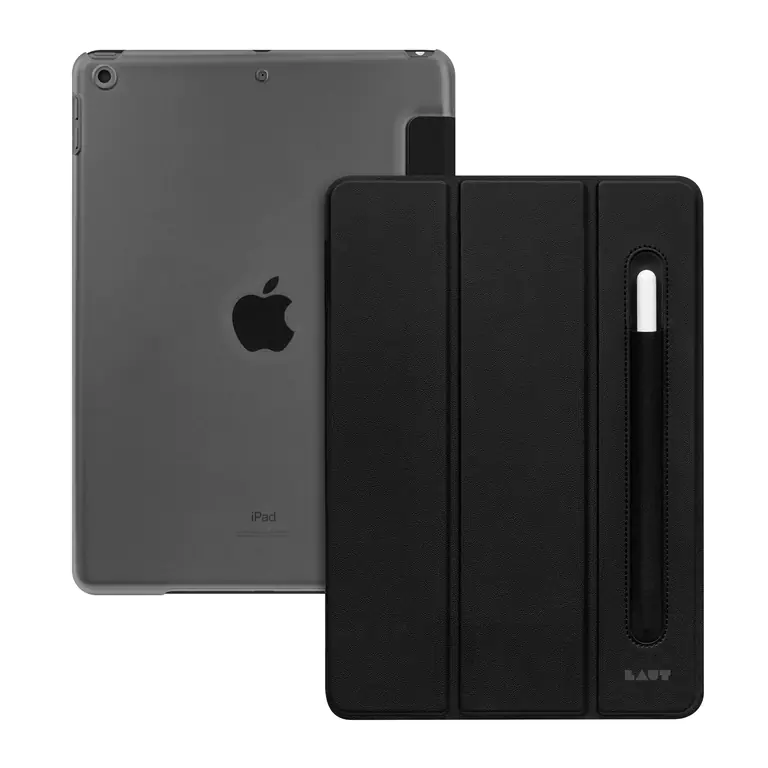 ⁨PICOM LAUT Huex Folio Case for Apple Pencil iPad 10.2 7/8/9G (black) L_IPD192_HP_BK⁩ at Wasserman.eu
