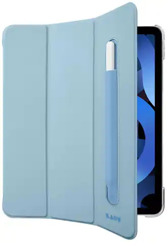 ⁨Etui PICOM LAUT Huex Folio do Apple Pencil iPad Air 10.9 4/5G (sky blue) L_IPD20_HP_BL⁩ w sklepie Wasserman.eu