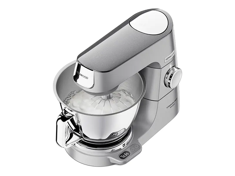 ⁨Kenwood KVC85.004SI mixer Stand mixer 1200 W Stainless steel⁩ at Wasserman.eu