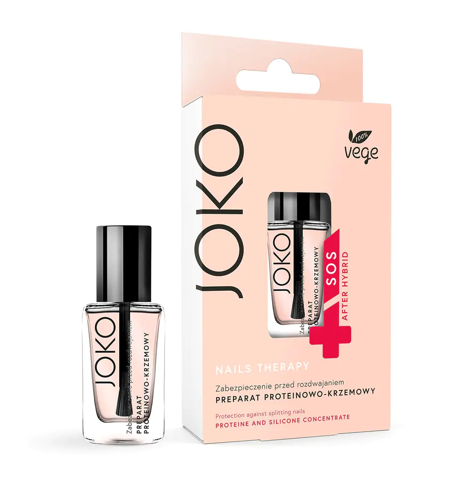 ⁨Joko Nails Therapy Protein-Silicon Preparation for nails 11ml⁩ at Wasserman.eu