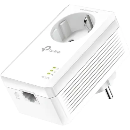 ⁨TP-LINK | AV1000 Gigabit Passthrough Powerline Adapter | TL-PA7017P | 1000 Mbit/s | Ethernet LAN (RJ-45) ports 1 | No Wi-Fi | Ex⁩ w sklepie Wasserman.eu