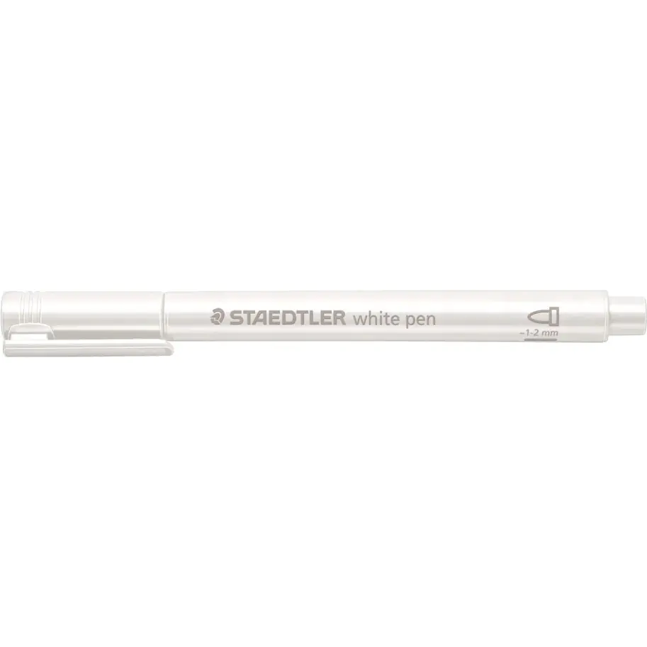 ⁨Marker metal round white M 1-2mm S 8323-0 STAEDTLER⁩ at Wasserman.eu