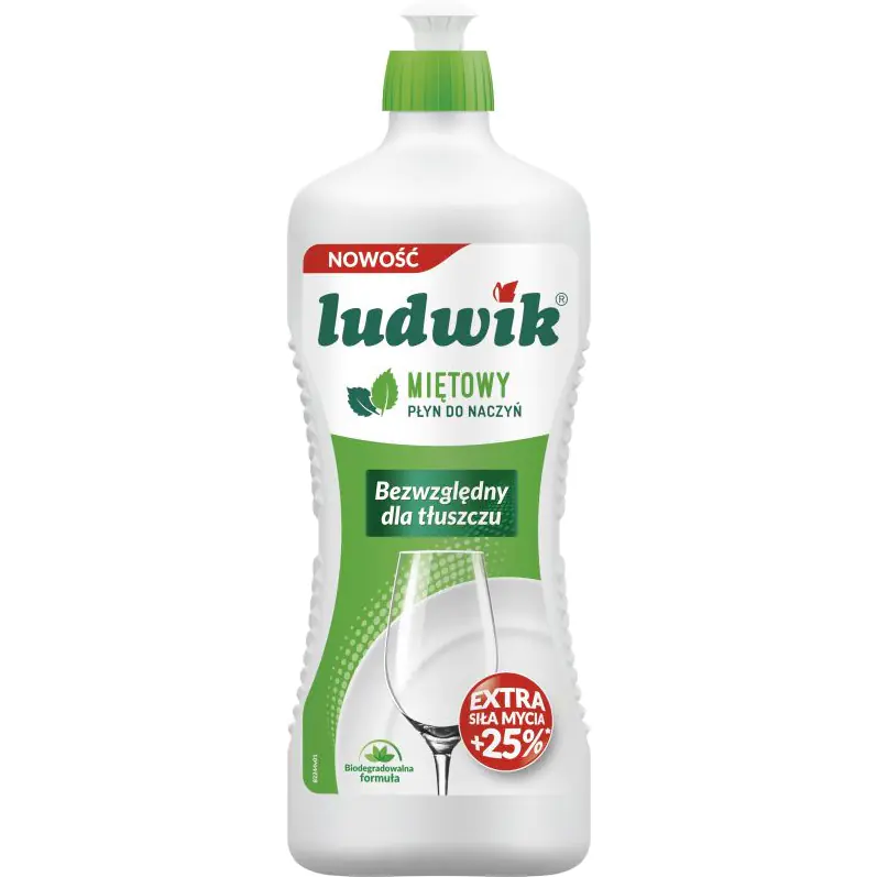 ⁨Ludwik Miętowy Dishwashing liquid 900 g⁩ at Wasserman.eu