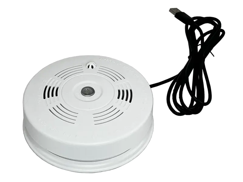 ⁨USB smoke detector - cable 2m AVIZIO POWER - AVIZIO POWER⁩ at Wasserman.eu