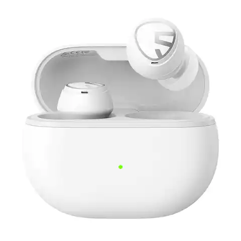 ⁨Słuchawki Soundpeats TWS Mini Pro (białe)⁩ w sklepie Wasserman.eu