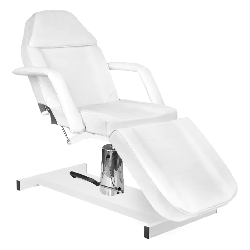 ⁨Cosmetic chair hyd. Basic 210 white⁩ at Wasserman.eu