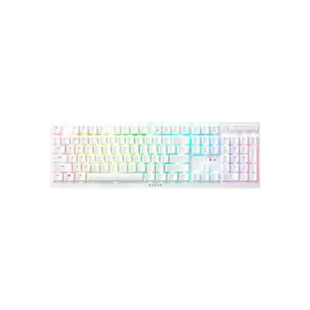 ⁨Razer Optical Gaming Keyboard Deathstalker V2 Pro RGB LED light, US, Wireless, White, Purple Switch⁩ w sklepie Wasserman.eu