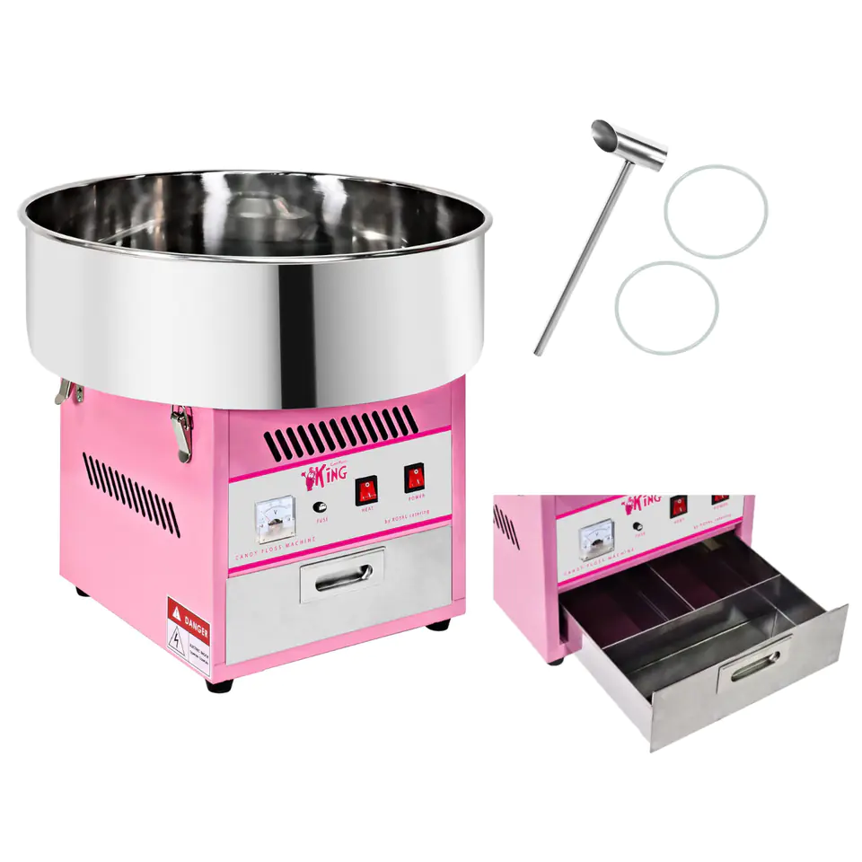 ⁨Electric cotton candy machine without lid⁩ at Wasserman.eu