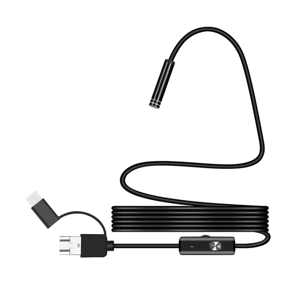 ⁨USB Endoscope Camera IP67 7mm SPU-E01 5m⁩ at Wasserman.eu