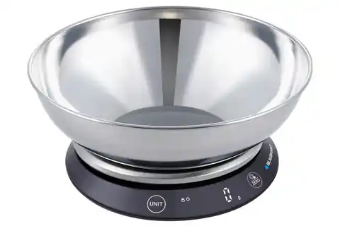 ⁨Blaupunkt Kitchen scales with steel bowl FKS602⁩ at Wasserman.eu